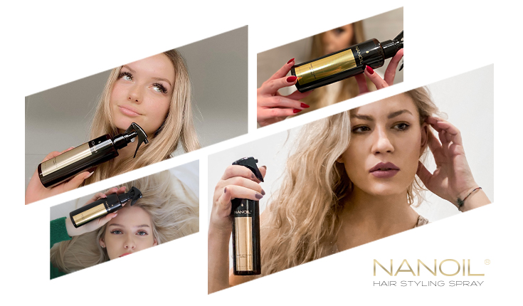 nanoil spray para mejorar manejabilidad del cabello