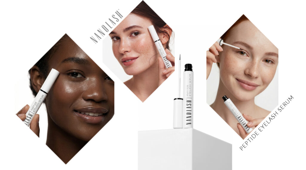 Serum de pestañas con péptidos nanolash