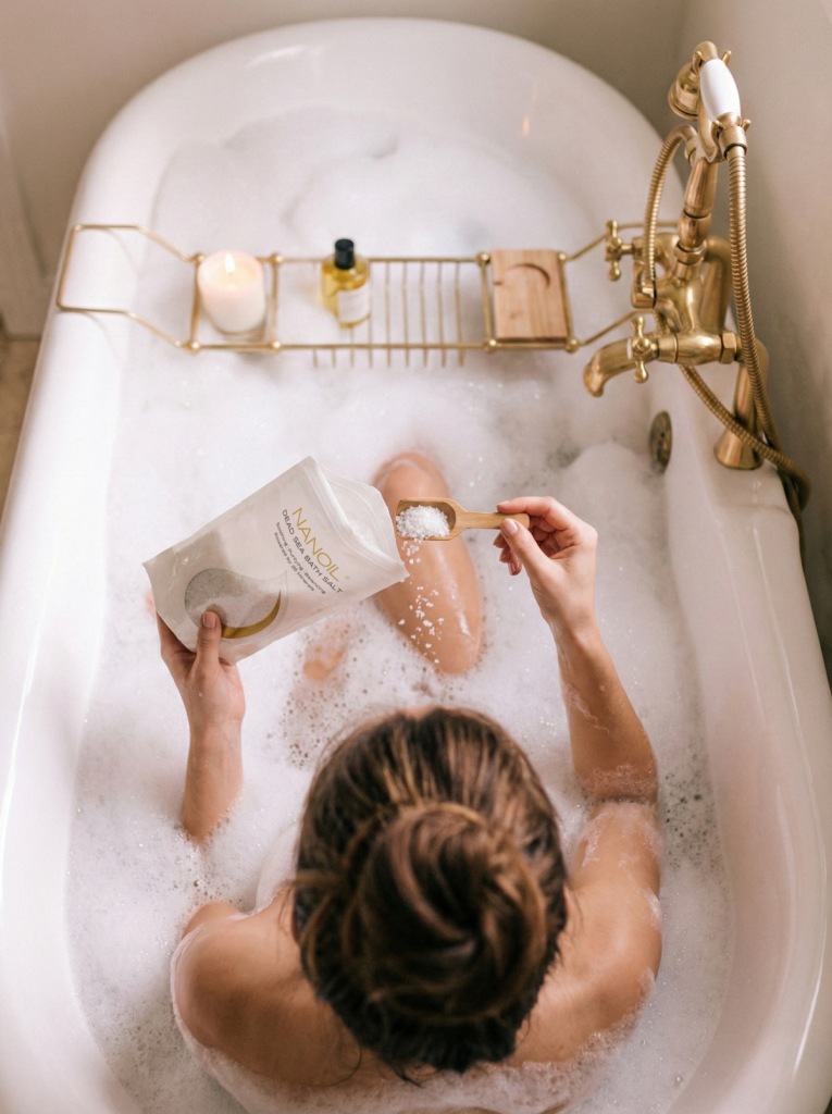 nanoil baño con sal de mar
